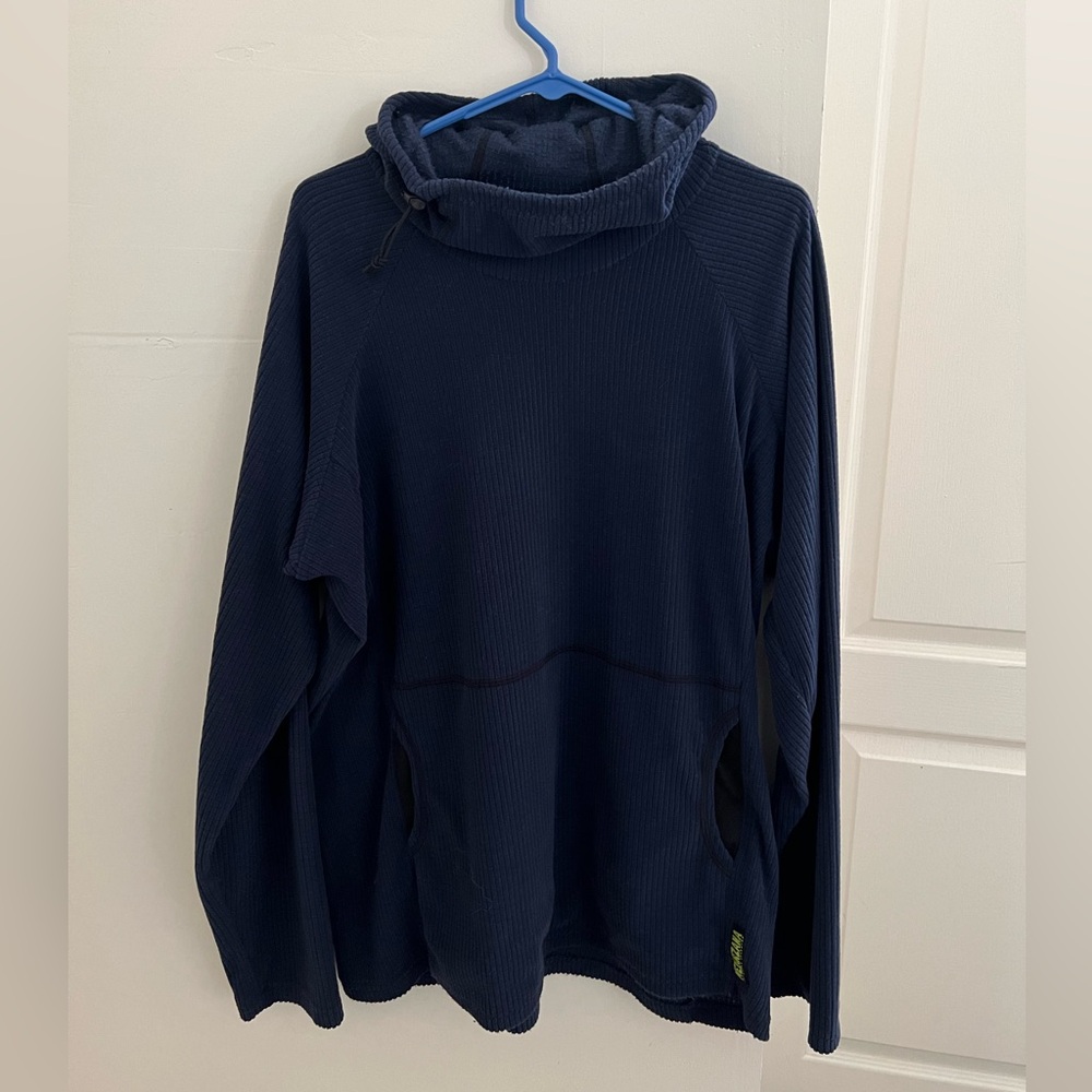 Melanzana Microgrid Hoodie - Men’s Large.